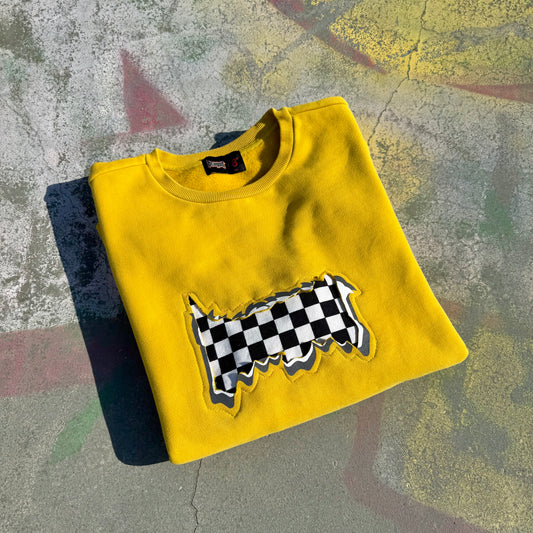 HYBRID GOLD — Sweatshirt Rework 2XL