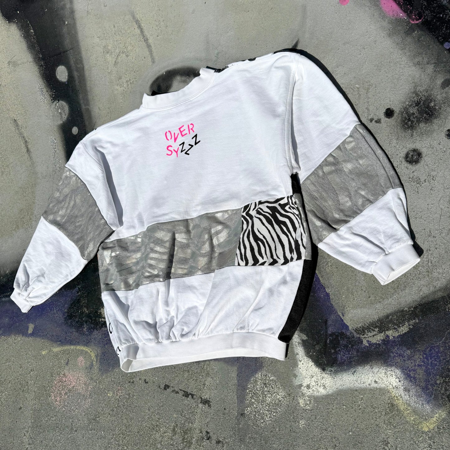 DIAMOND DRIP — Sweatshirt Rework L