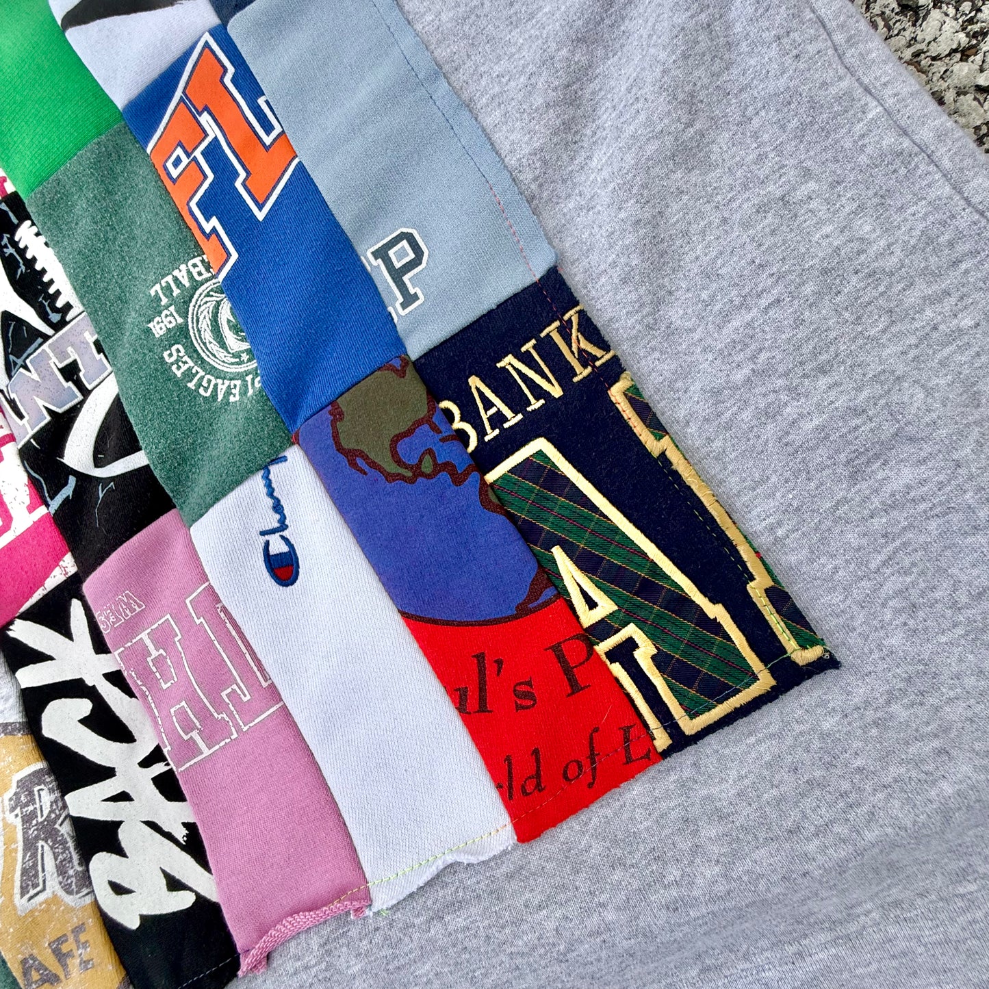 NO SUCH THING AS TOO MUCH — Sweatshirt Rework 3XL