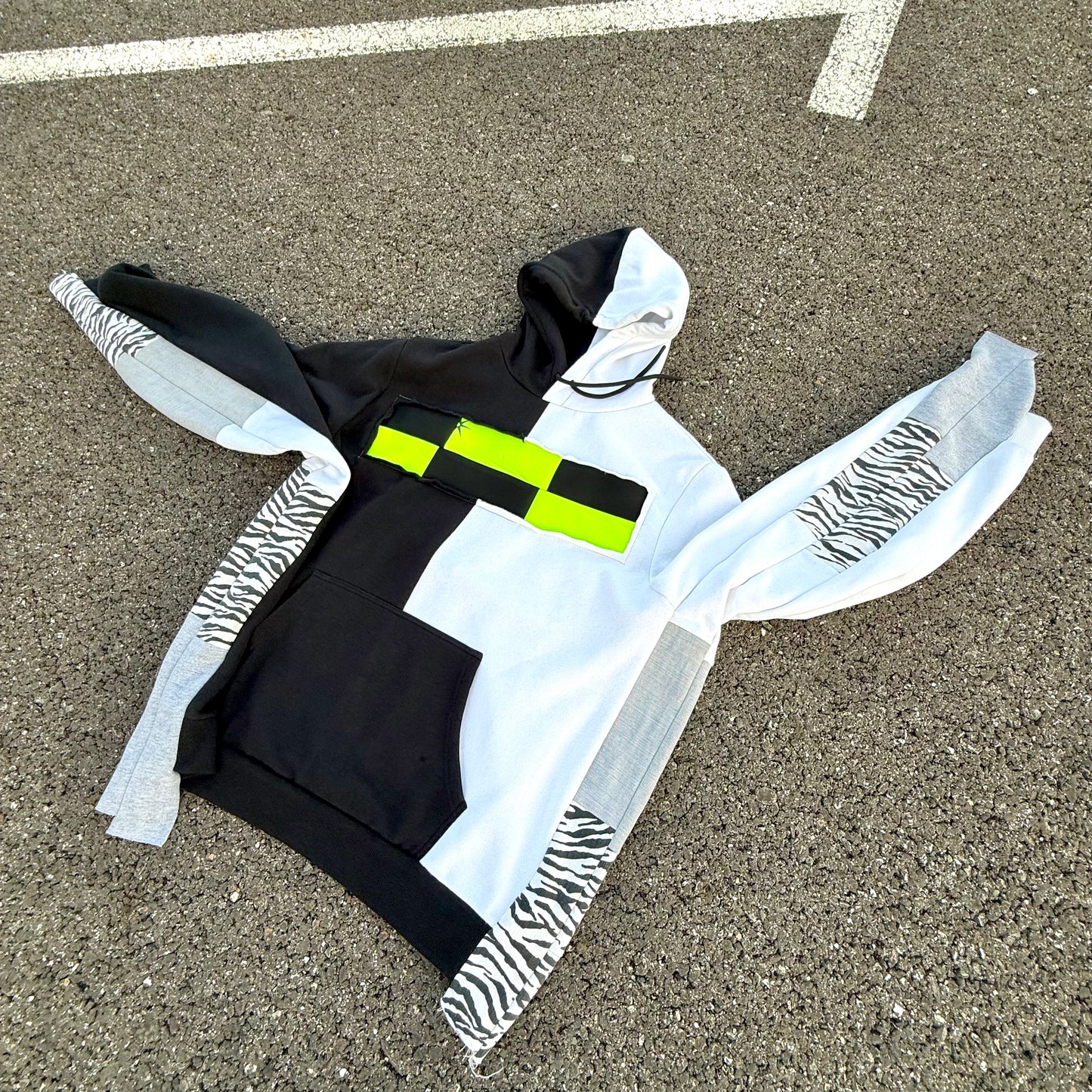 NO BS — Hoodie Rework 2XL