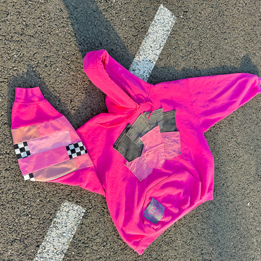 BE THE RIOT — Hoodie Rework XL