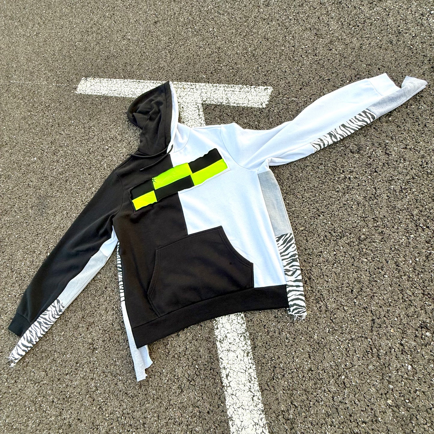 NO BS — Hoodie Rework 2XL