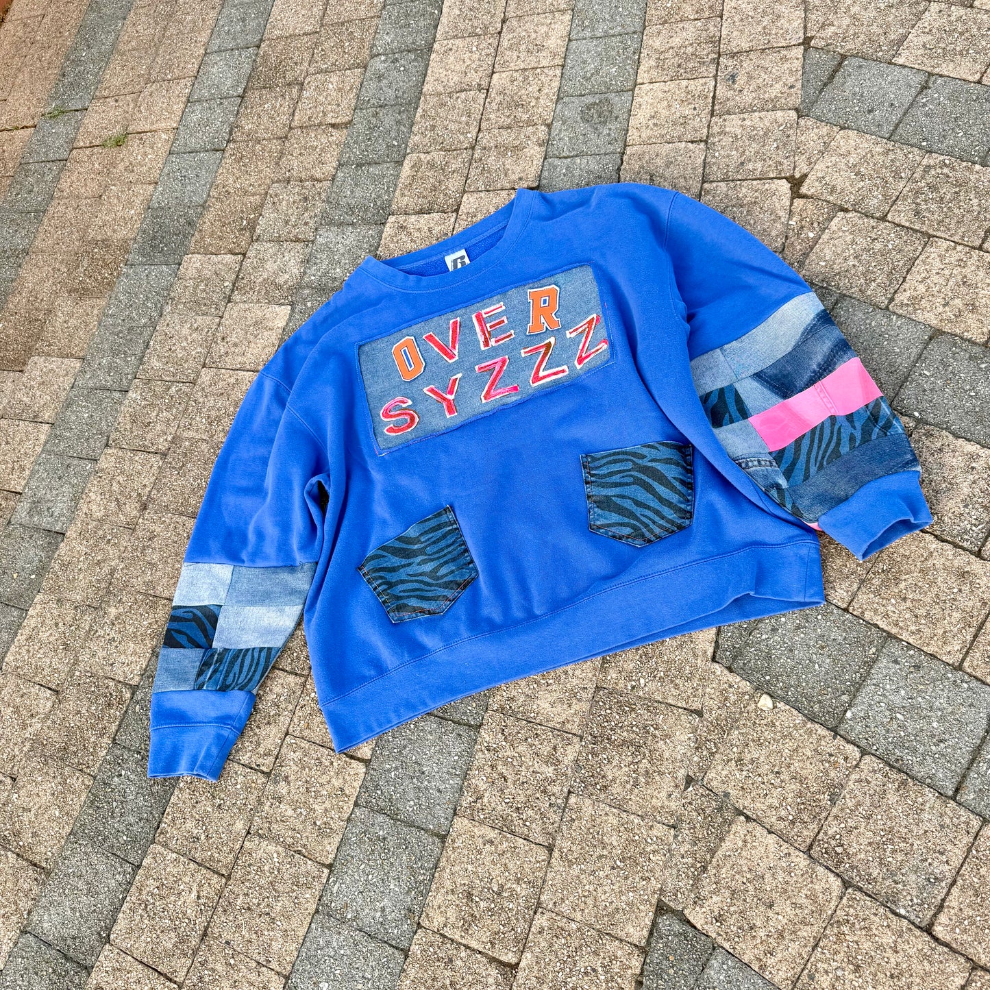 GAME ON — Sweatshirt Rework 2XL
