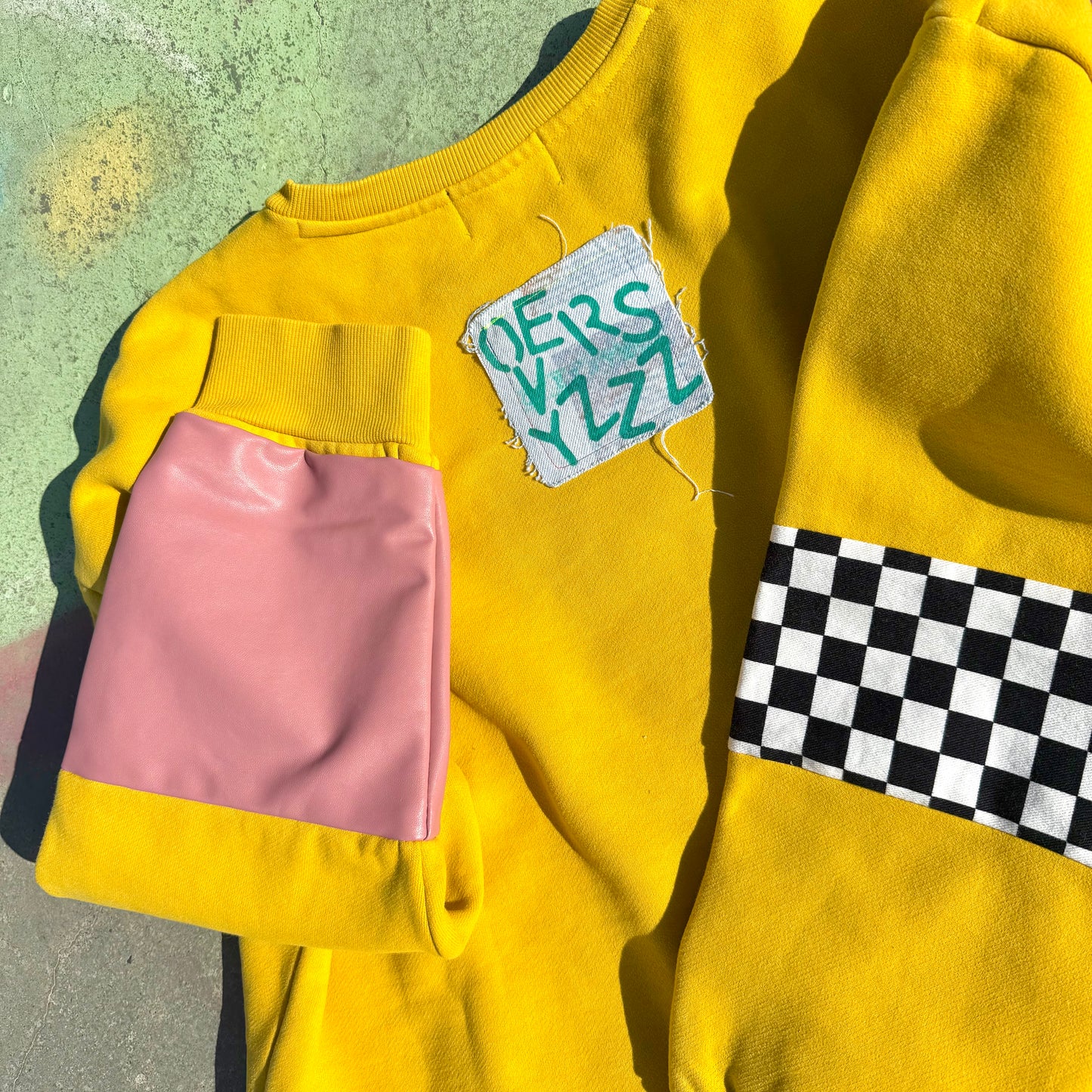 HYBRID GOLD — Sweatshirt Rework 2XL