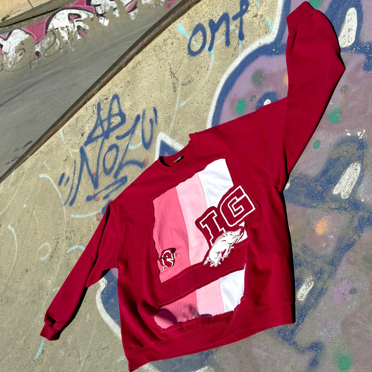 IG IT TO WIN IT — Sweatshirt Rework 3XL