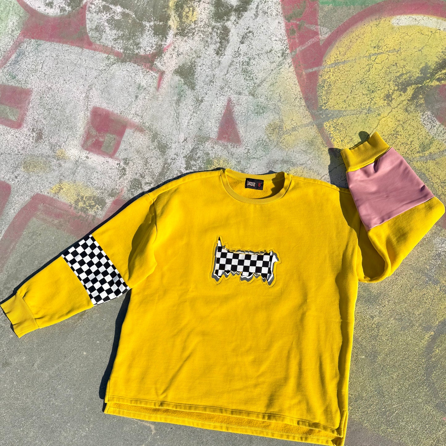 HYBRID GOLD — Sweatshirt Rework 2XL