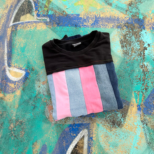 REBORN — Sweatshirt Rework 2XL
