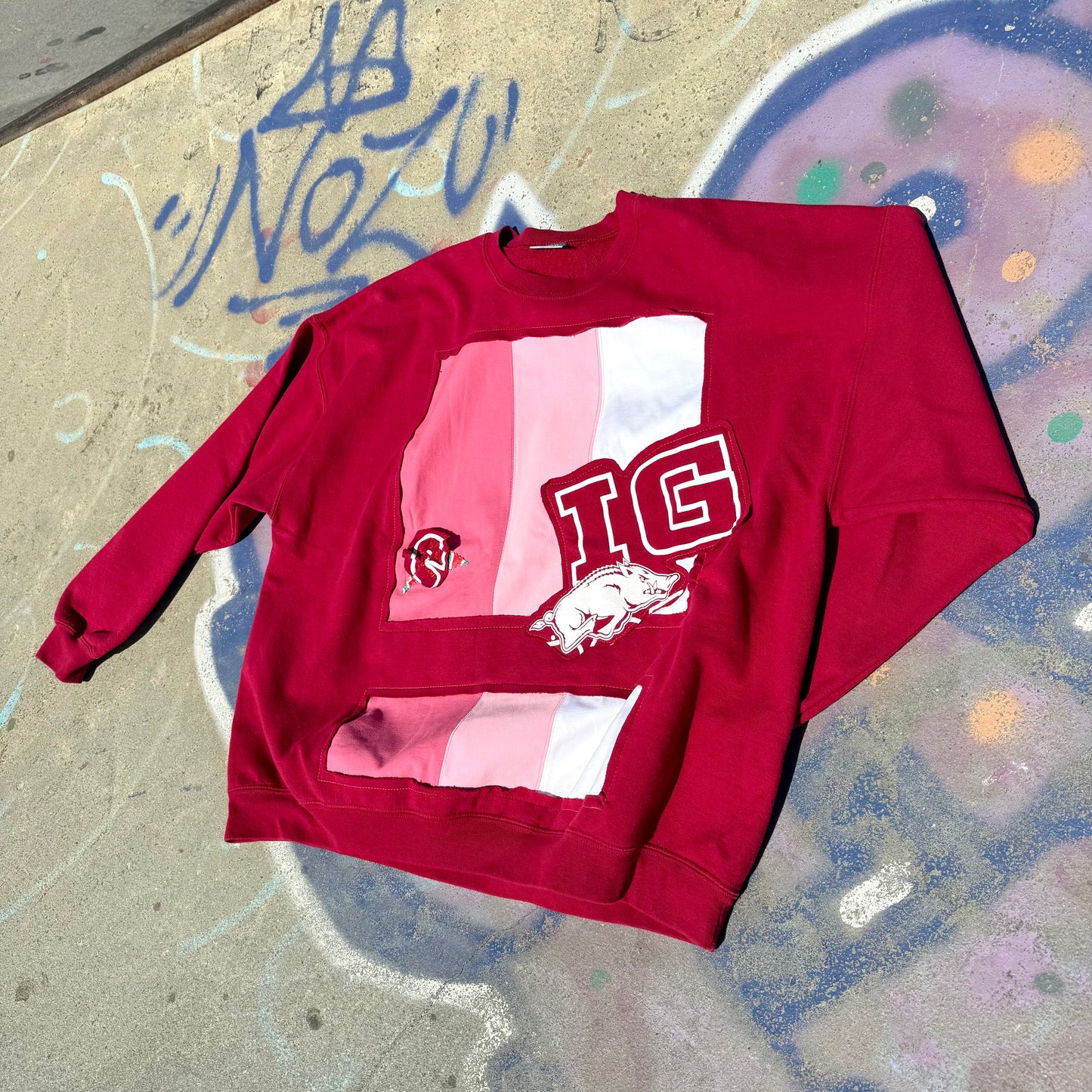 IG IT TO WIN IT — Sweatshirt Rework 3XL