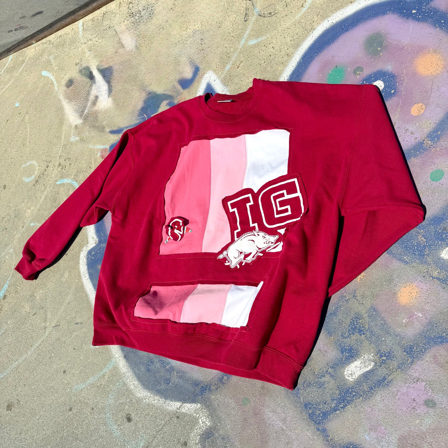 IG IT TO WIN IT — Sweatshirt Rework 3XL
