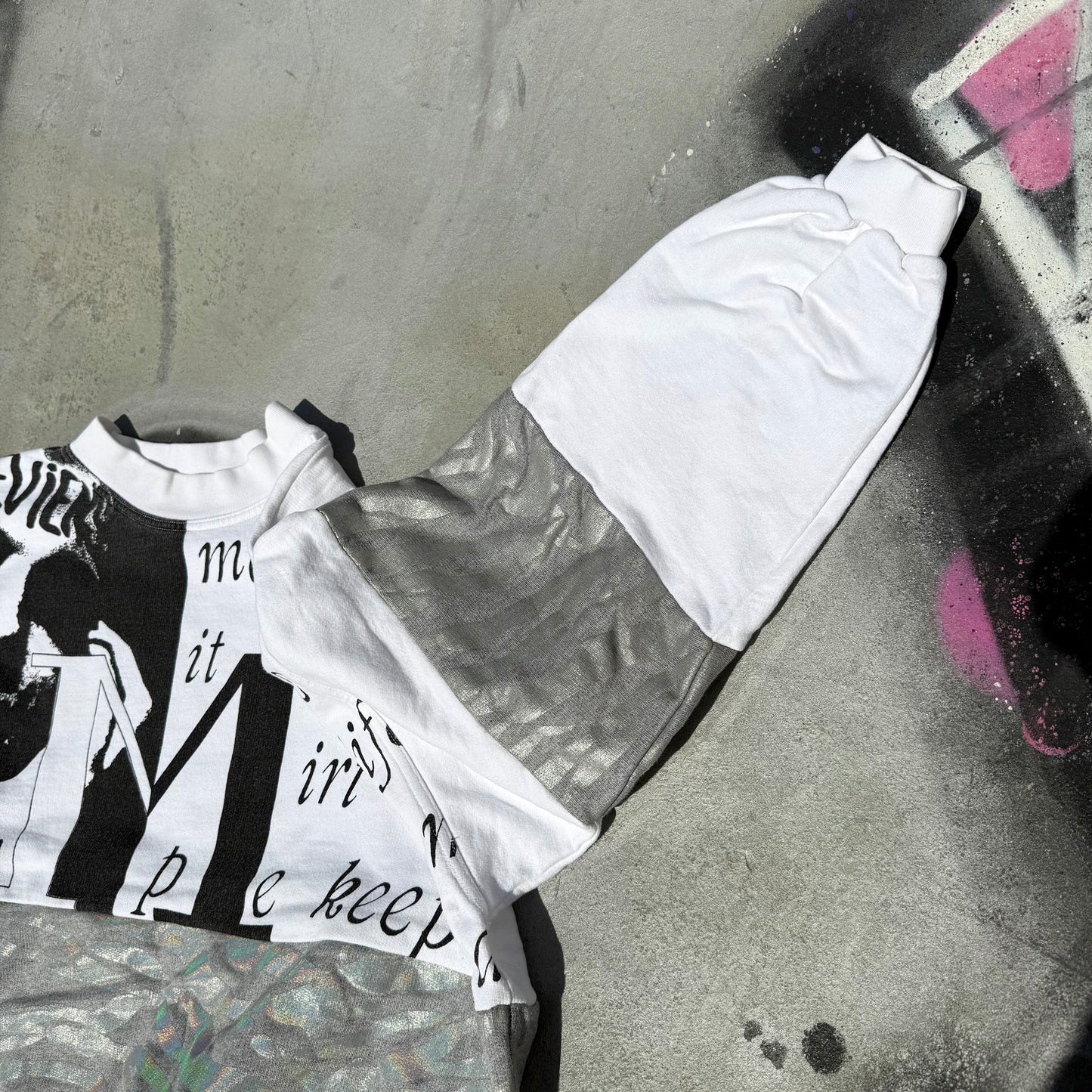 DIAMOND DRIP — Sweatshirt Rework L