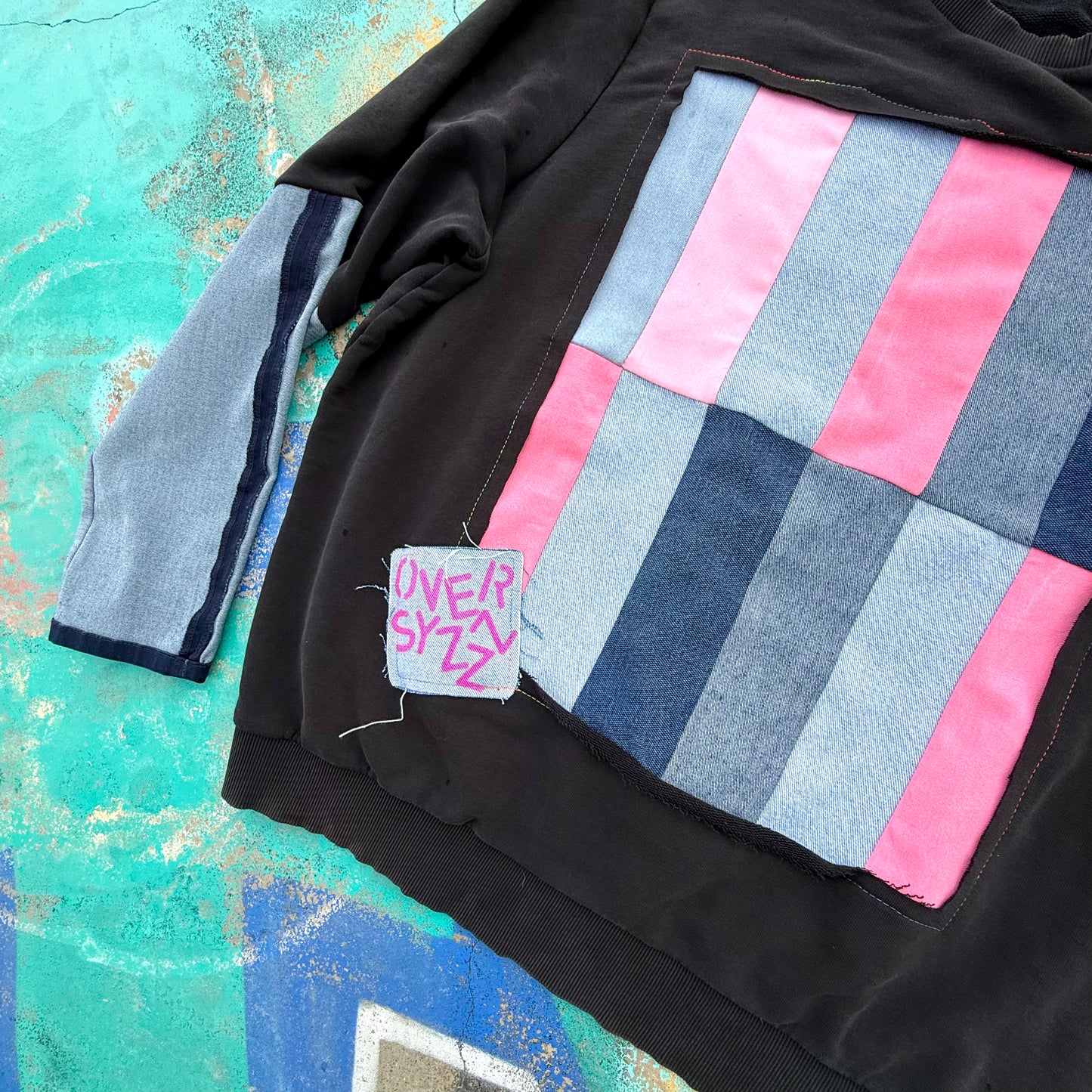REBORN — Sweatshirt Rework 2XL