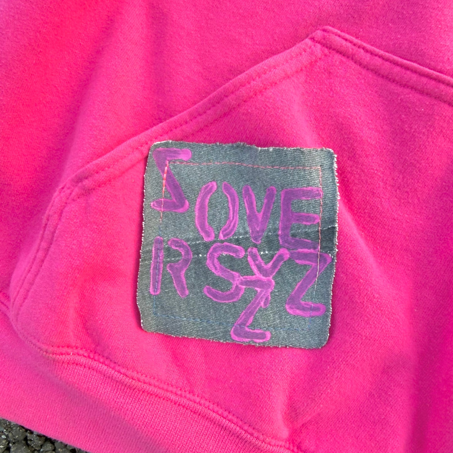 BE THE RIOT — Hoodie Rework XL