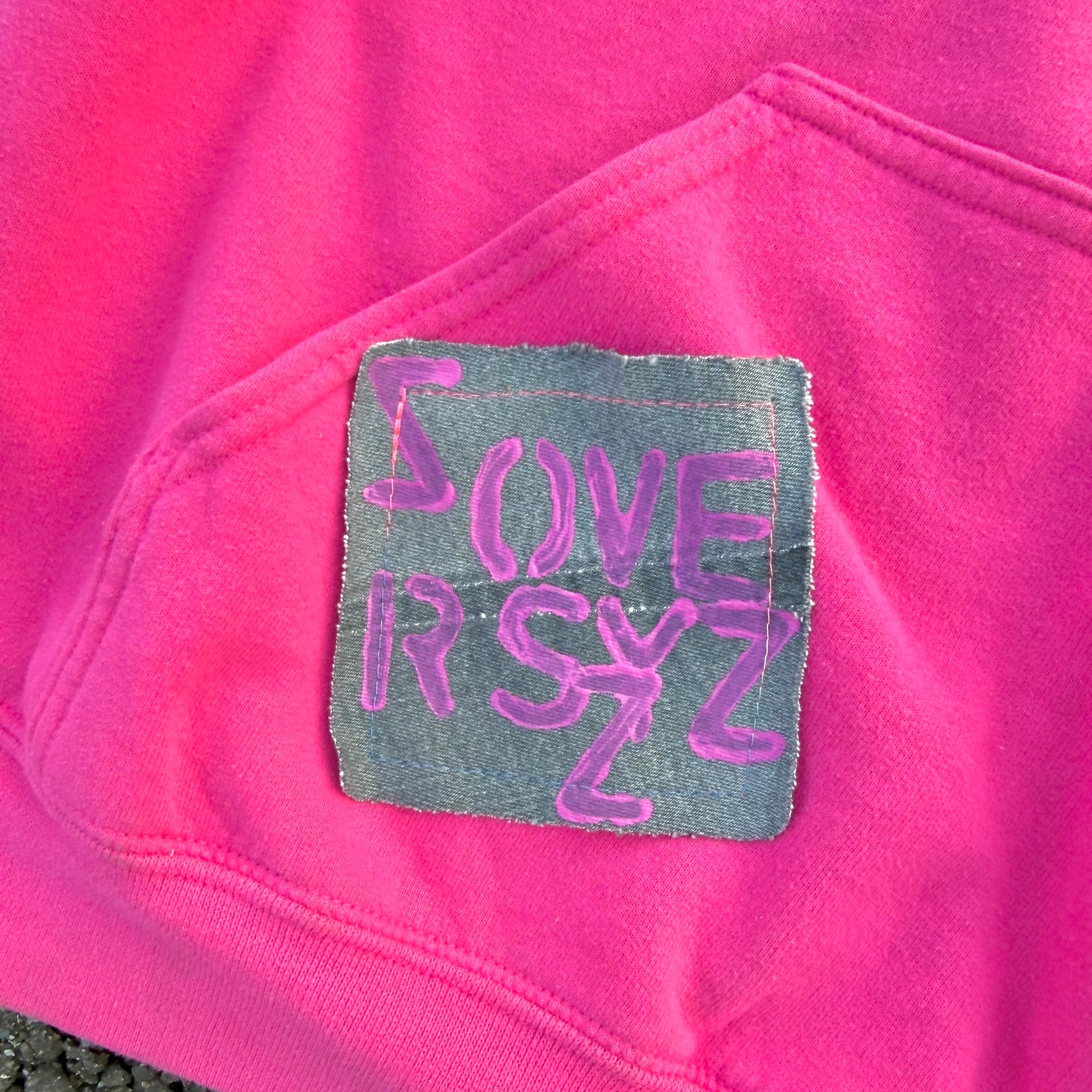 BE THE RIOT — Hoodie Rework XL