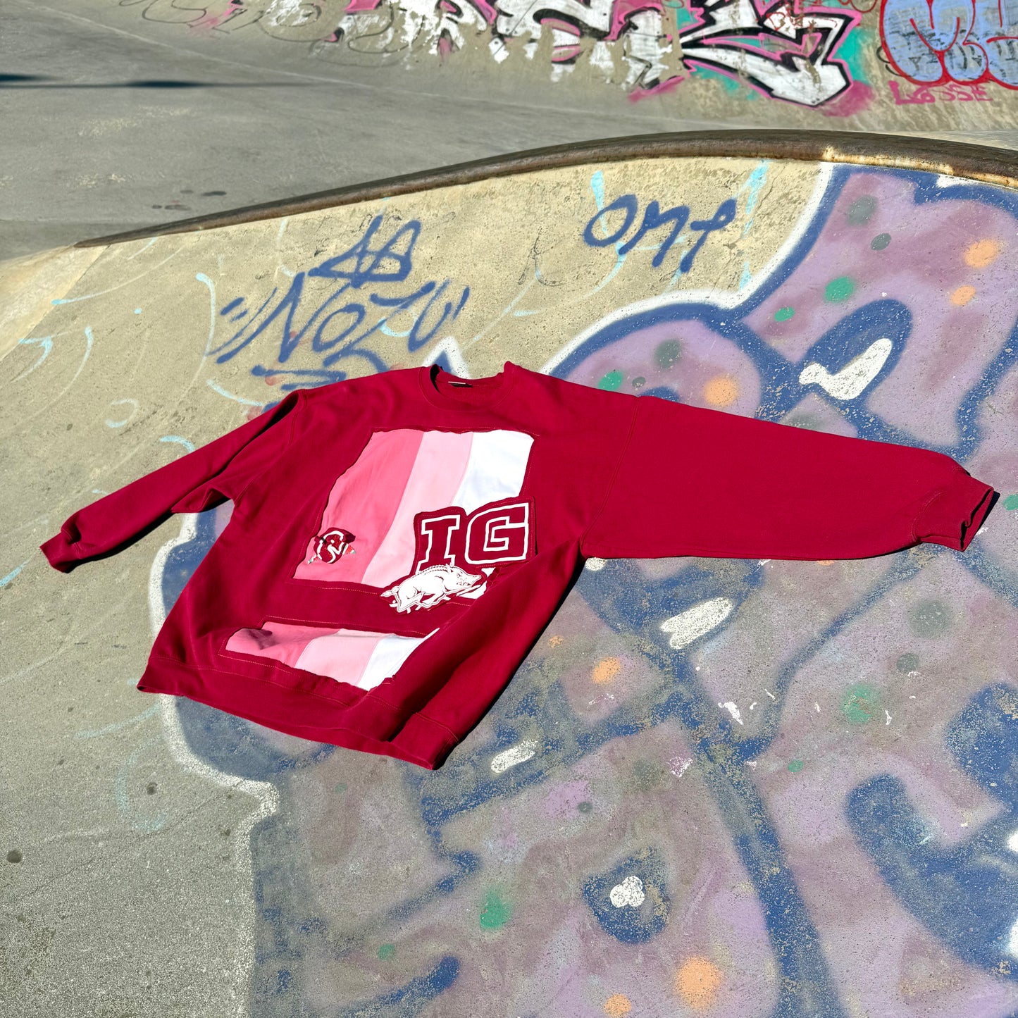 IG IT TO WIN IT — Sweatshirt Rework 3XL