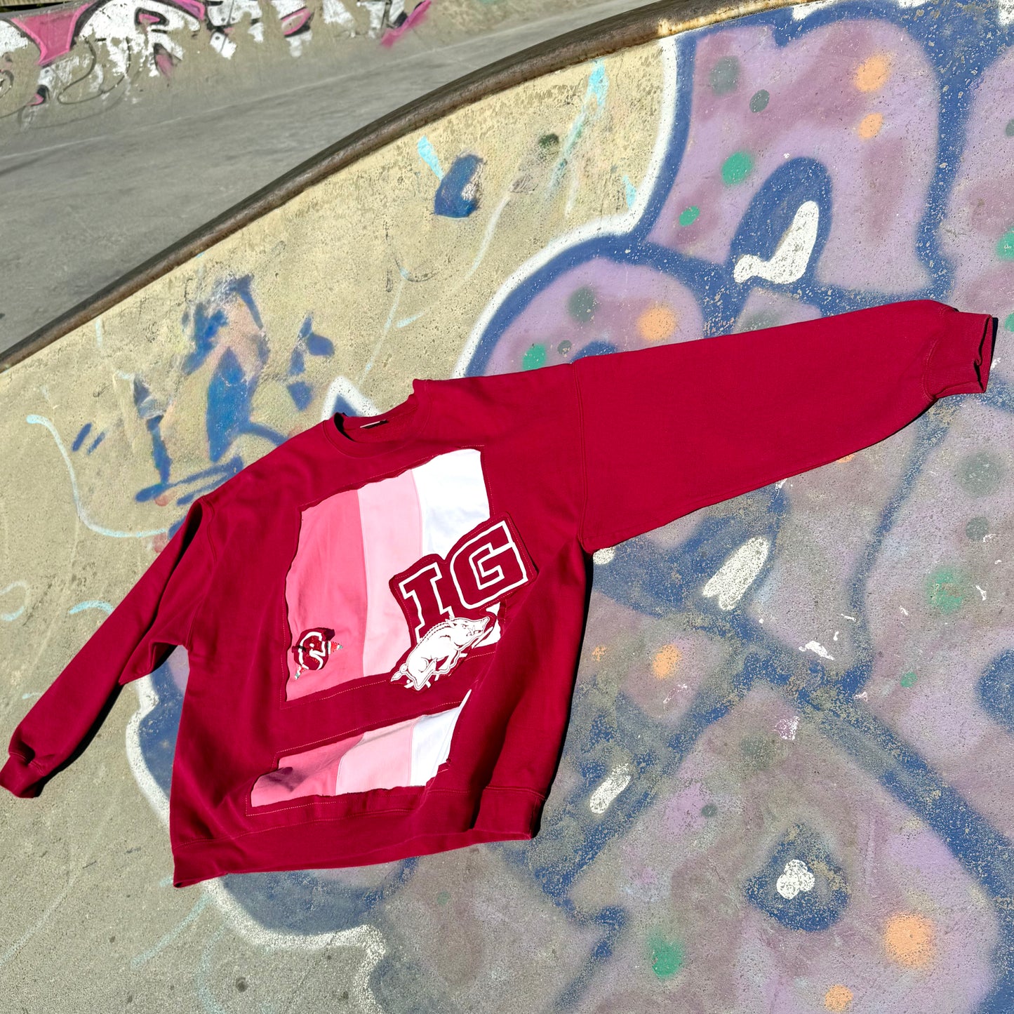 IG IT TO WIN IT — Sweatshirt Rework 3XL