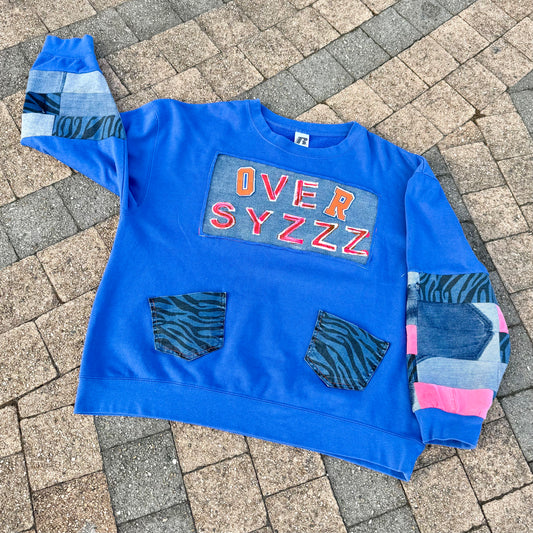 GAME ON — Sweatshirt Rework 2XL