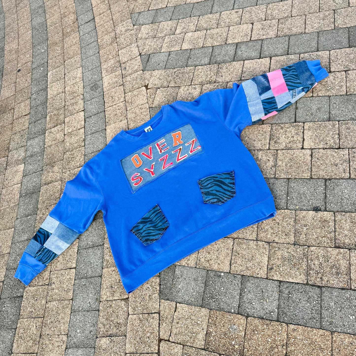 GAME ON — Sweatshirt Rework 2XL